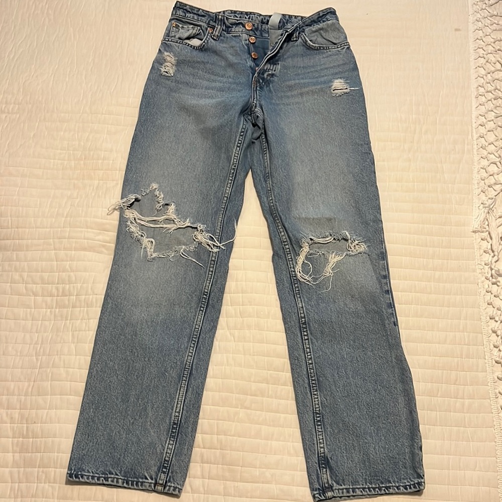 90’s high waist boyfriend jeans